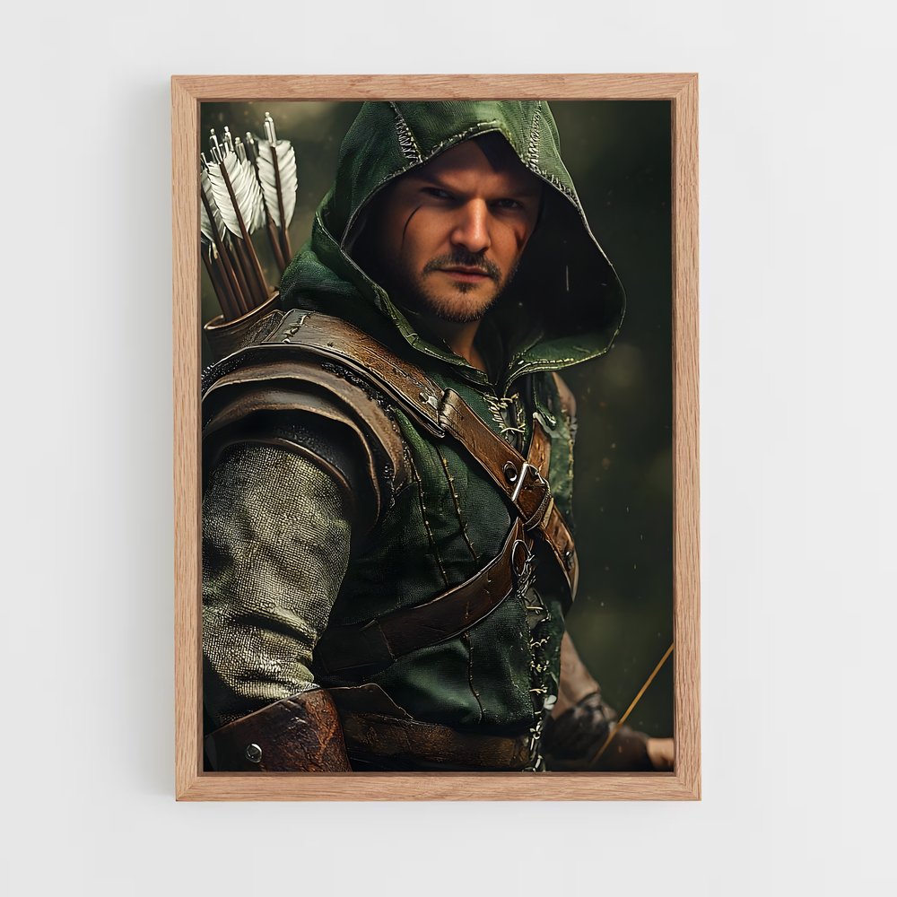 Poster Le Tireur Légendaire – affiche Tir à l’arc (vue 4)